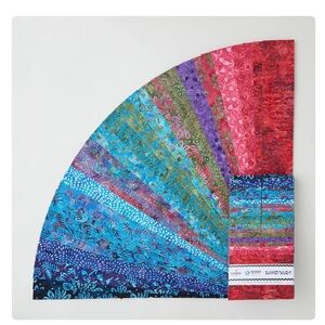 Summer Twilight Batiks Strip set / jelly roll by Island Batik